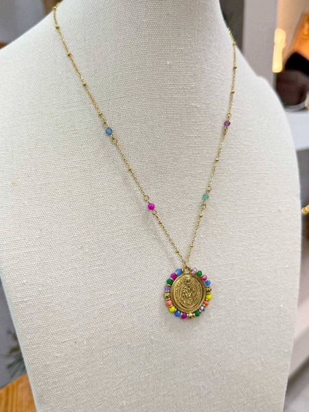 ROSETON VIRGEN MULTICOLOR 2